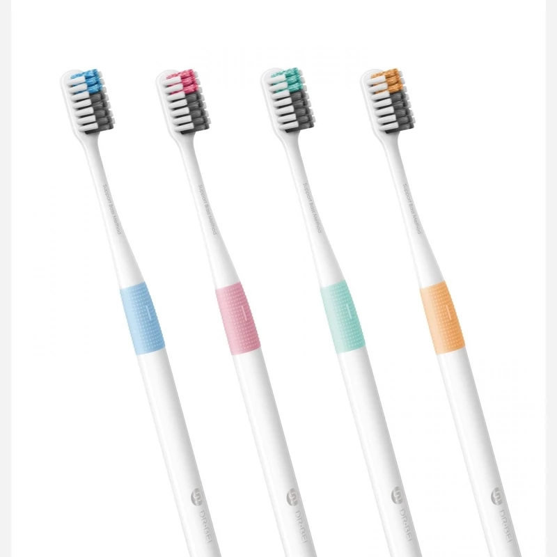 مسواک شیائومی Xiaomi Dr.Bei Bass Toothbrush پک 4 عددی XIAOMI DR.BEI BESS TOOTHBRUSH 4 IN 1