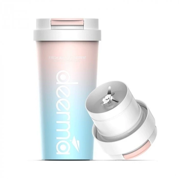 مخلوط کن، میکسر و مینی آبمیوه گیری قابل حمل شیائومی مدل Deerma DEM-NU90 کپی